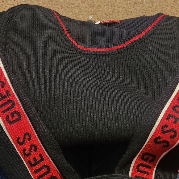 Womens ribbed Long sleeved scoop neck - Picture 2 of 3